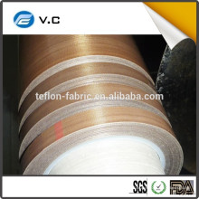 China venda quente de alta resistência de temperatura PTFE revestido fitas adesivas de tecido de fibra de vidro